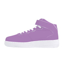 Load image into Gallery viewer, Ti Amo I love you - Exclusive Brand - African Violet - Womens High Top Sneakers
