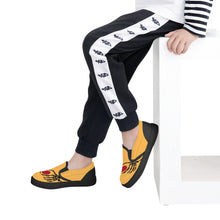 Load image into Gallery viewer, Ti Amo I love you - Exclusive Brand - Light Orange - Skeleton Hands with Heart  - Kids Slip-on shoes - Black Soles
