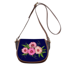 Load image into Gallery viewer, Ti Amo I love you - Exclusive Brand - Stratos - Pink Floral - Saddle Bag
