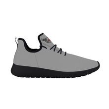 Load image into Gallery viewer, Ti Amo I love you - Exclusive Brand - Silver Chalice - Skelton Hands with Heart - Mens / Womens - Lightweight Mesh Knit Sneaker - Black Soles
