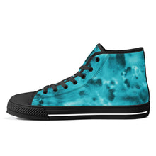 Load image into Gallery viewer, Ti Amo I love you - Exclusive Brand - High-Top Canvas Shoes - Black Soles
