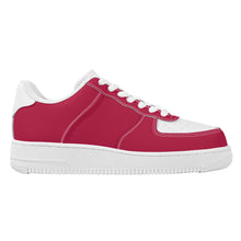 Load image into Gallery viewer, Ti Amo I love you - Exclusive Brand - Cardinal &amp; White - Low Top Unisex Sneakers

