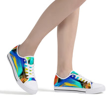 Load image into Gallery viewer, Ti Amo I love you - Exclusive Brand  - Low-Top Canvas Shoes- White Soles
