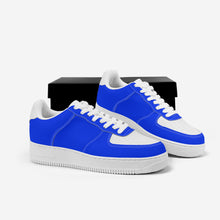 Load image into Gallery viewer, Ti Amo I love you - Exclusive Brand - Blue Blue Eyes - Low Top Unisex Sneakers -  Sizes: Big Kids 4.5-7 / Mens 4.5-14.5 / Womens 5.5-14
