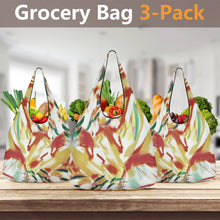 Load image into Gallery viewer, Ti Amo I love you - Exclusive Brand  - 3pc Grocery Bags
