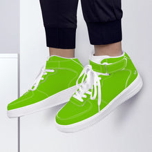 Load image into Gallery viewer, Ti Amo I love you - Exclusive Brand - Apple Orchid Green - High Top Unisex Sneaker
