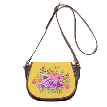 Load image into Gallery viewer, Ti Amo I love you - Exclusive Brand - Dandelion - Floral Bouquet - Saddle Bag
