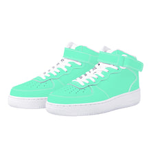 Load image into Gallery viewer, Ti Amo I love you - Exclusive Brand - Aquamarine - High Top Unisex Sneakers
