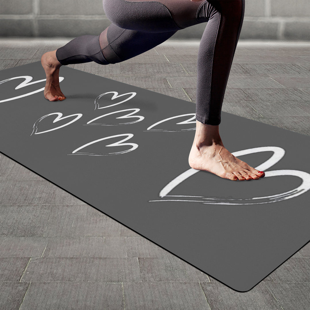 Ti Amo I love you - Exclusive Brand - Davy's Grey - Yoga Mat