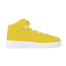 Load image into Gallery viewer, Ti Amo I love you - Exclusive Brand - Aesthetic Yellow - High Top Unisex Sneakers
