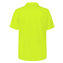 Load image into Gallery viewer, Ti Amo I love you - Exclusive Brand  - Mens Neon Yellow Polo Shirt
