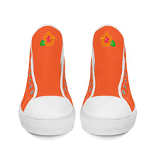 Load image into Gallery viewer, Ti Amo I love you - Exclusive Brand - High-Top Canvas Shoes - White Soles
