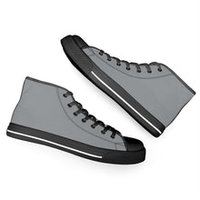 Load image into Gallery viewer, Ti Amo I love you - Exclusive Brand - High-Top Canvavs Shoes - Black Soles
