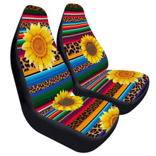 Load image into Gallery viewer, Ti Amo I love you - Exclusive Brand - Leopard &amp; Sunflowers - Car Seat Covers
