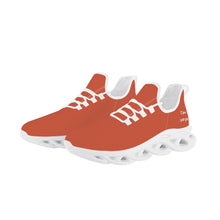 Load image into Gallery viewer, Ti Amo I love you - Exclusive Brand  - Indian Red - Mens / Womens - Flex Control Sneakers- White Soles
