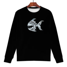 Load image into Gallery viewer, Ti Amo I love you - Exclusive Brand  - Black - Angry Fish - Women&#39;s Sweatshirt
