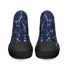 Load image into Gallery viewer, Ti Amo I love you  - Exclusive Brand  - High-Top Canvas Shoes - Black Soles
