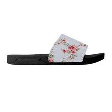 Load image into Gallery viewer, Ti Amo I love you - Exclusive Brand  - Mischka &amp; Matrix Floral- Slide Sandals - Black Soles
