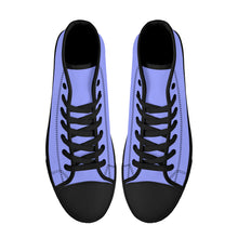 Load image into Gallery viewer, Ti Amo I love you - Exclusive Brand - High-Top Canvas Shoes - Black Soles
