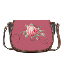 Load image into Gallery viewer, Ti Amo I love you - Exclusive Brand - Contessa 2 - Rose -  Saddle Bag
