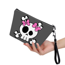 Load image into Gallery viewer, Ti Amo I love you - Exclusive Brand  - Davy&#39;s Grey - Skeleton - Sling Cosmetic Bag
