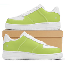 Load image into Gallery viewer, Ti Amo I love you - Exclusive Brand - Celery &amp; White - Low Top Unisex Sneakers
