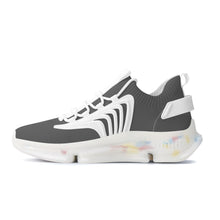 Load image into Gallery viewer, Ti Amo I love you - Exclusive Brand  - Davy&#39;s Grey - Air Max React Sneakers - White Soles
