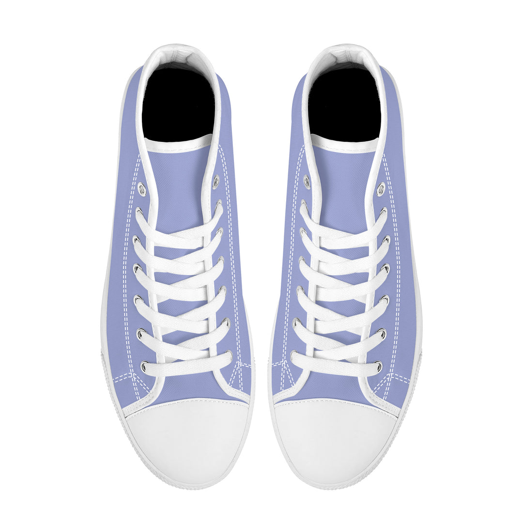 Ti Amo I love you - Exclusive Brand - High-Top Canvas Shoes  - White Soles