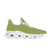 Load image into Gallery viewer, Ti Amo I love you - Exclusive Brand  - Olive Green - Mens / Womens - Flex Control Sneakers- White Soles
