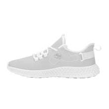 Load image into Gallery viewer, Ti Amo I love you - Exclusive Brand - Alto Gray - Double Heart - Womens Mesh Knit Shoes - White Soles
