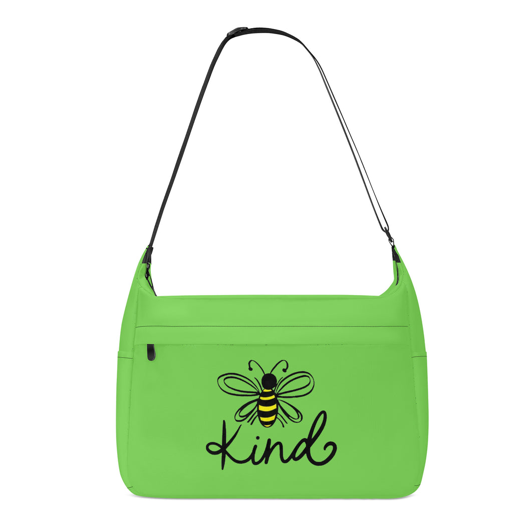 Ti Amo I love you - Exclusive Brand - Pastel Green - Bee Kind - Journey Computer Shoulder Bag