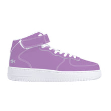 Load image into Gallery viewer, Ti Amo I love you - Exclusive Brand - African Violet - Womens High Top Sneakers
