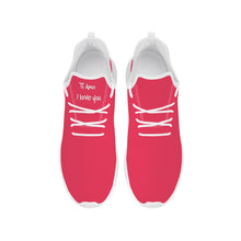 Load image into Gallery viewer, Ti Amo I love you - Exclusive Brand- Radical Red - Lightweight Mesh Knit Sneakers - White Soles
