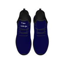 Load image into Gallery viewer, Ti Amo I love you - Exclusive Brand - Stratos - Lightweight Mesh Knit Sneakers - Black Soles
