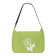 Load image into Gallery viewer, Ti Amo I love you - Exclusive Brand - Celery - White Daisy - Journey Computer Shoulder Bag
