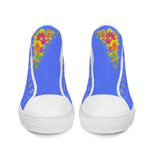 Load image into Gallery viewer, Ti Amo I love you - Exclusive Brand  - High-Top Canvas Shoes - White Soles
