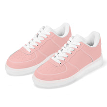 Load image into Gallery viewer, Ti Amo I love you - Exclusive Brand  - Your Pink - Transparent Low Top Air Force Leather Shoes
