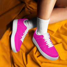 Load image into Gallery viewer, Ti Amo I love you -  Exclusive Brand  - Hollywood Cerise - Low Top Unisex Sneakers
