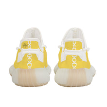 Load image into Gallery viewer, Ti Amo I love you - Exclusive Brand  - Mustard Yellow - Love Sign - Breathable Mesh Knit Sneaker - White Soles
