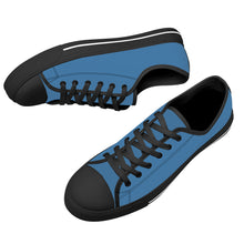 Load image into Gallery viewer, Ti Amo I love you - Exclusive Brand  - Low-Top Canvas Shoes - Black
