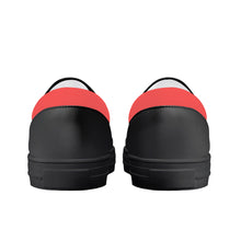 Load image into Gallery viewer, Ti Amo I love you - Exclusive Brand - Persimmon - Double Black Heart - Kids Slip-on shoes - Black Soles
