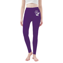 Load image into Gallery viewer, Ti Amo I love you - Exclusive Brand  - Eminence 2 - White Daisy -  Yoga Leggings
