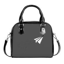 Load image into Gallery viewer, Ti Amo I love you  - Exclusive Brand  - Davy&#39;s Grey - Paper Airplane - Shoulder Handbag
