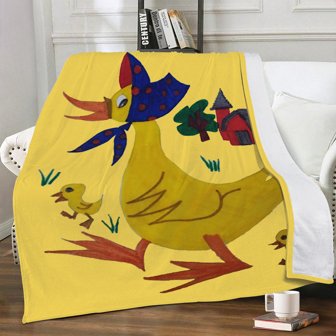 Ti Amo I love you - Exclusive Brand - Mustard Yellow - Mother Goose - Blankets