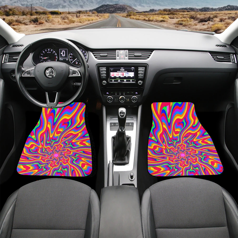Ti Amo I love you - Exclusive Brand - Rainbow - Car Floor Mats