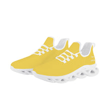 Load image into Gallery viewer, Ti Amo I love you - Exclusive Brand  - Mustard Yellow - Mens / Womens - Flex Control Sneakers- White Soles
