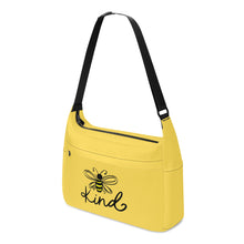 Load image into Gallery viewer, Ti Amo I love you - Exclusive Brand - Mustard Yellow - Bee Kind - Journey Computer Shoulder Bag
