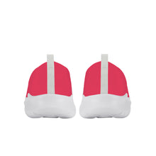 Load image into Gallery viewer, Ti Amo I love you - Exclusive Brand  - Radical Red - Double White Heart - Women&#39;s Casual Slip On Shoe
