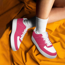 Load image into Gallery viewer, Ti Amo I love you - Exclusive Brand - Cerise Red 2 - Low Top Unisex Sneakers

