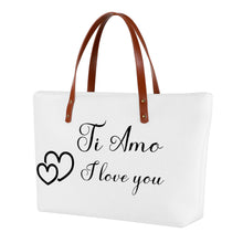 Load image into Gallery viewer, Ti Amo I love you - Exclusive Brand - Diving Cloth Totes
